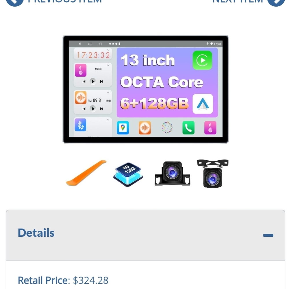 13 Inch Octa Core Tablet with Accessories Vx2195